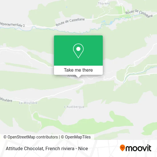 Attitude Chocolat map
