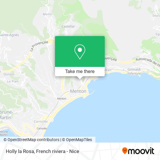 Holly la Rosa map