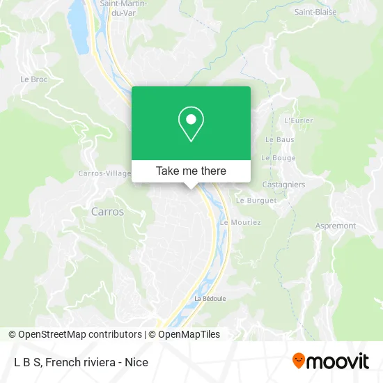 L B S map