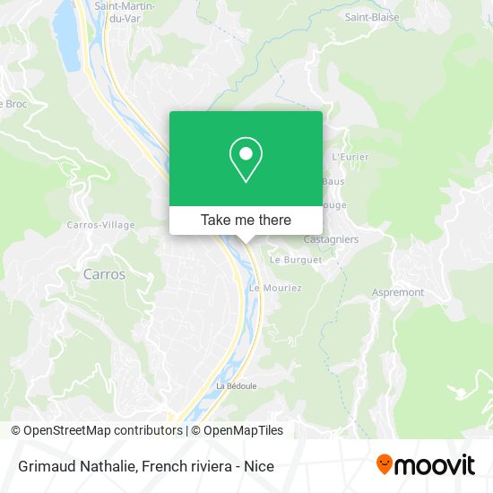 Grimaud Nathalie map