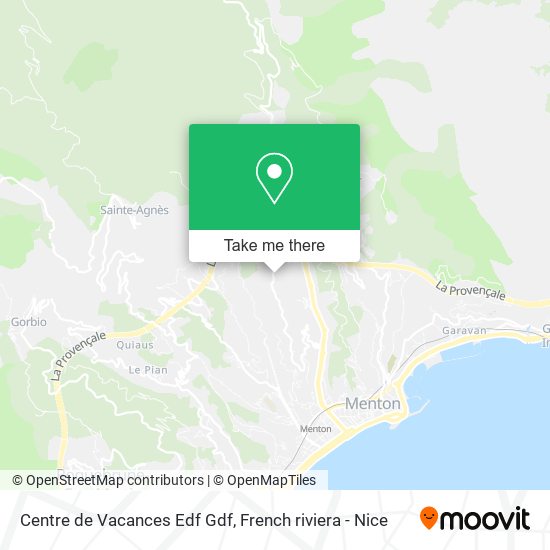 Centre de Vacances Edf Gdf map