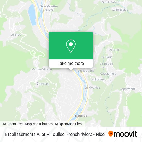 Etablissements A. et P. Toullec map