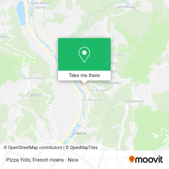 Pizza Yolo map