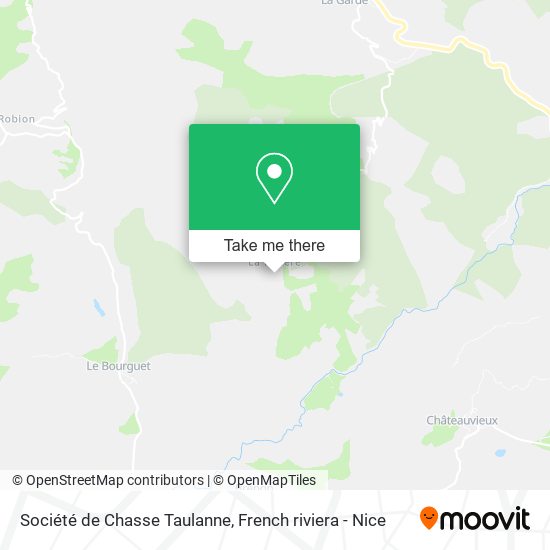 Société de Chasse Taulanne map