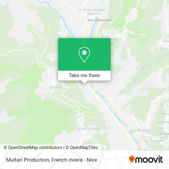 Multari Production map