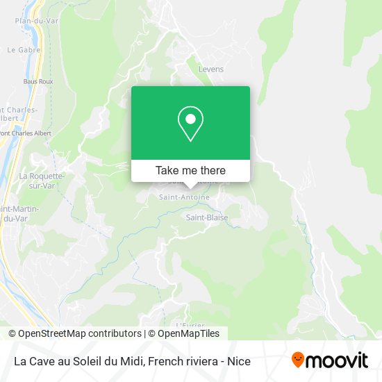 La Cave au Soleil du Midi map