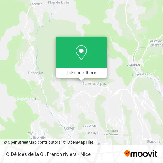 O Délices de la Gi map
