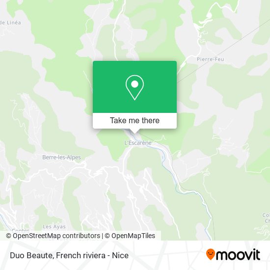 Duo Beaute map