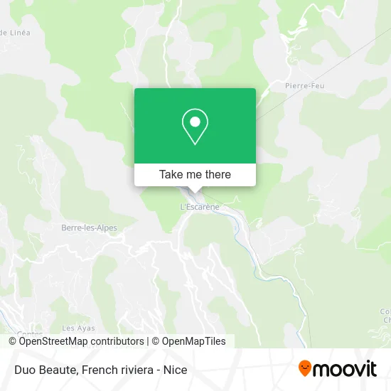 Duo Beaute map