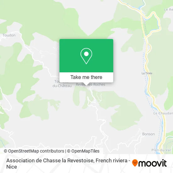 Association de Chasse la Revestoise map