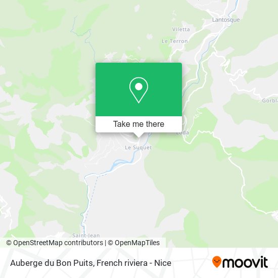 Auberge du Bon Puits map