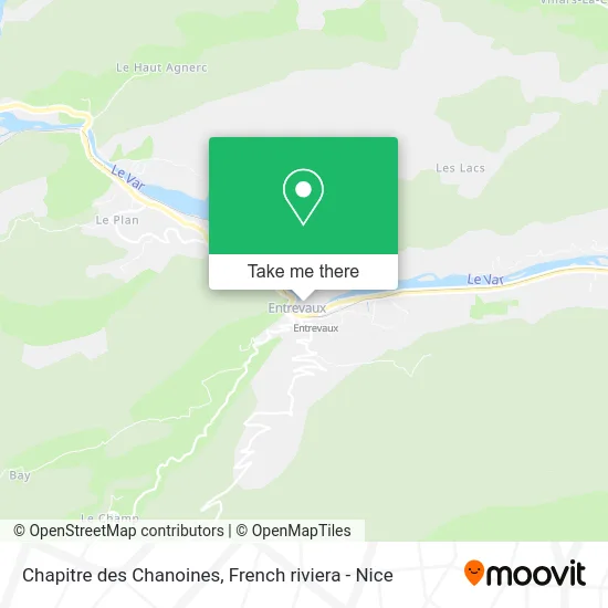 Chapitre des Chanoines map