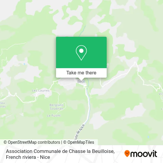 Association Communale de Chasse la Beuilloise map