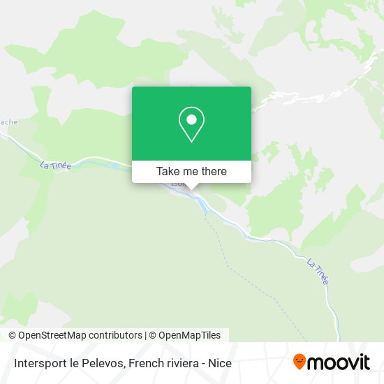 Intersport le Pelevos map