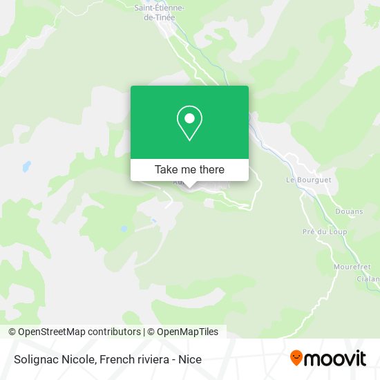 Mapa Solignac Nicole