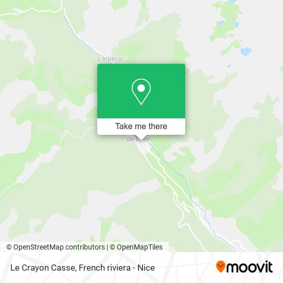 Le Crayon Casse map