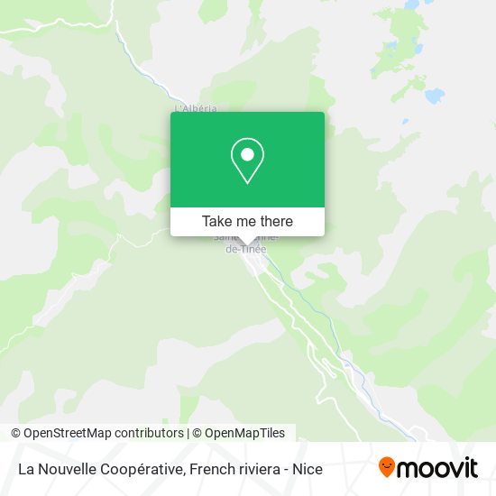 La Nouvelle Coopérative map