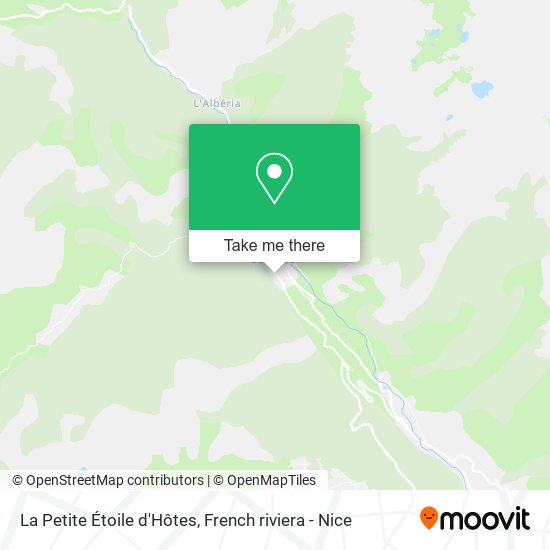 La Petite Étoile d'Hôtes map
