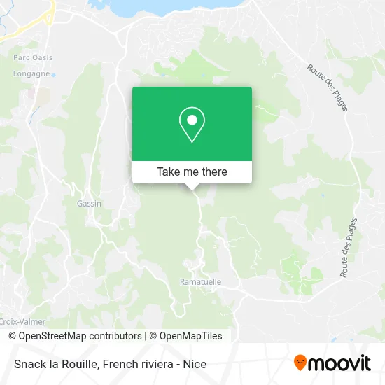 Snack la Rouille map
