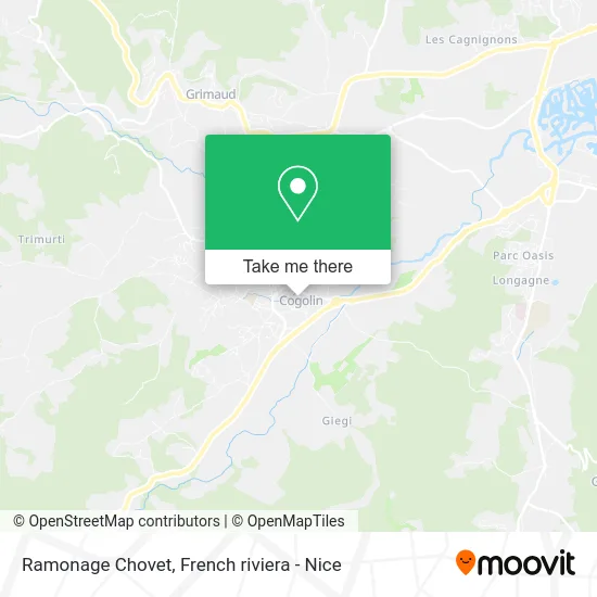 Ramonage Chovet map