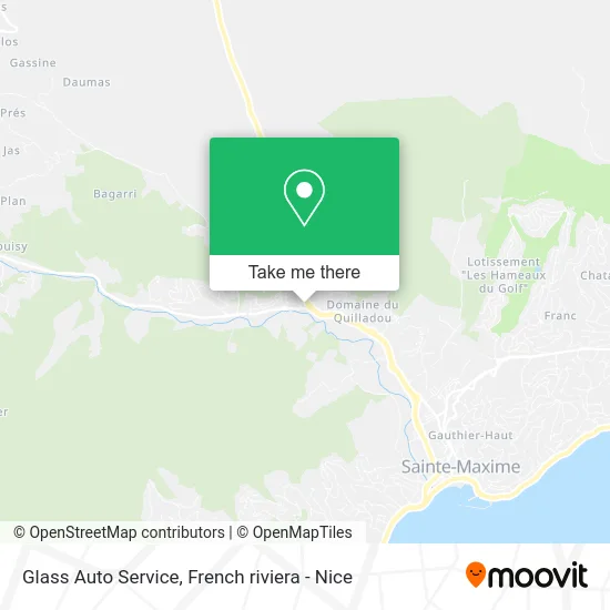 Glass Auto Service map