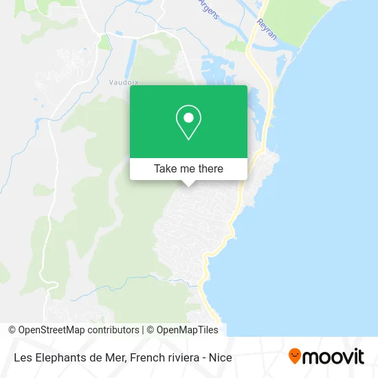 Les Elephants de Mer map