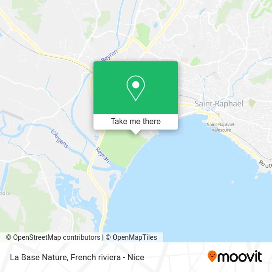 La Base Nature map
