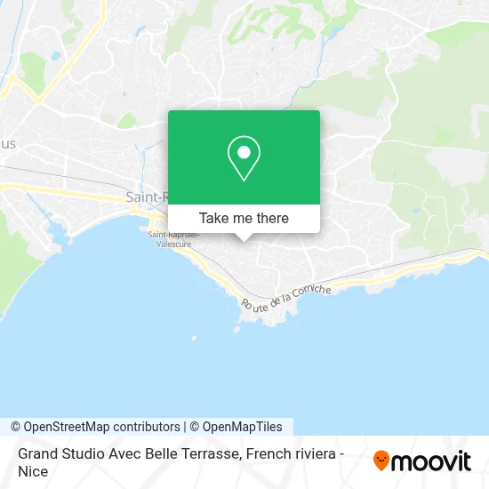 Grand Studio Avec Belle Terrasse map