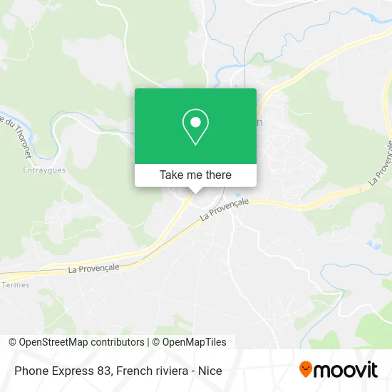 Phone Express 83 map