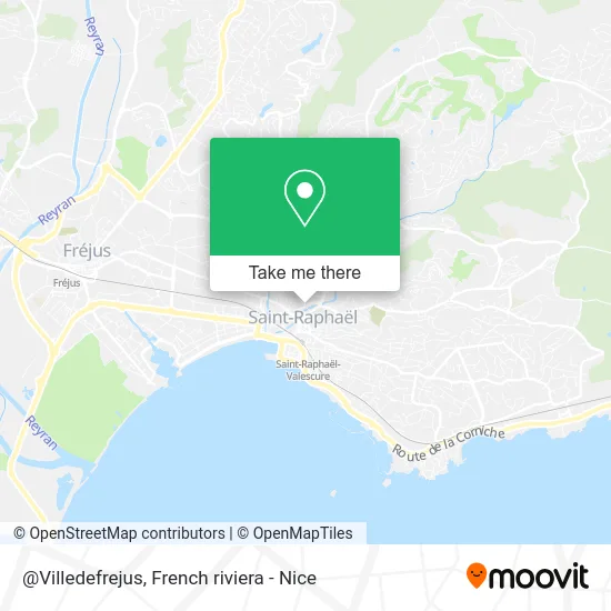 @Villedefrejus map