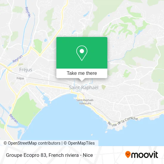 Groupe Ecopro 83 map