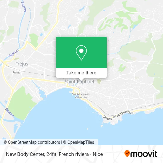 New Body Center, 24fit map