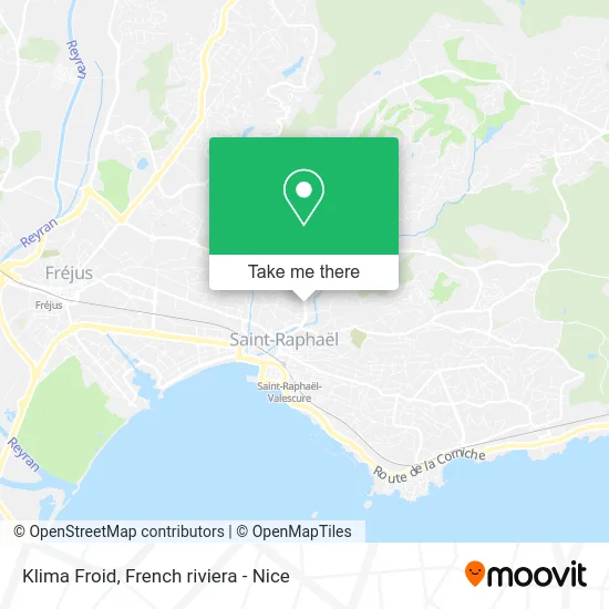 Klima Froid map