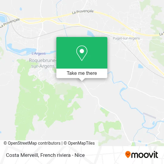 Costa Merveill map