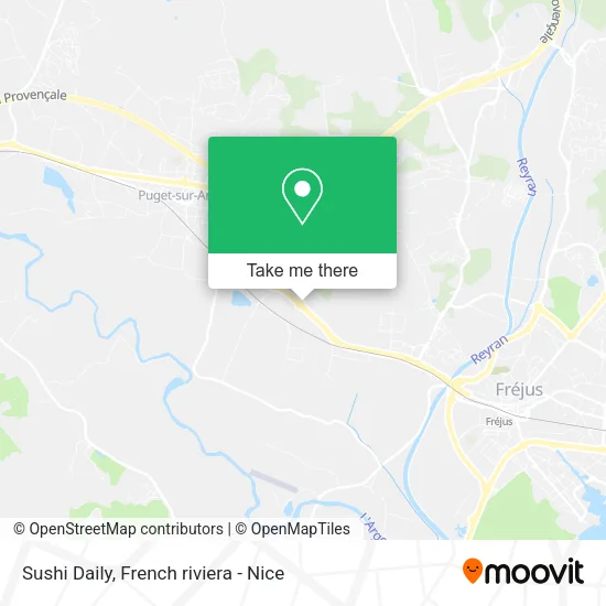 Sushi Daily map