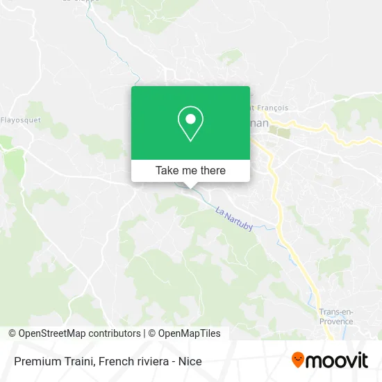 Premium Traini map