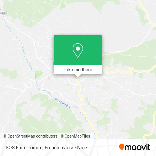 SOS Fuite Toiture map