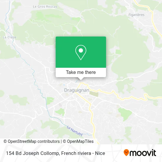 154 Bd Joseph Collomp map