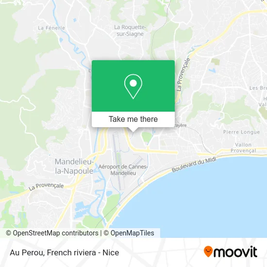 Au Perou map