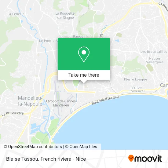 Blaise Tassou map