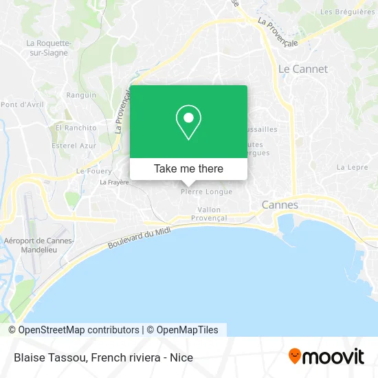 Blaise Tassou map