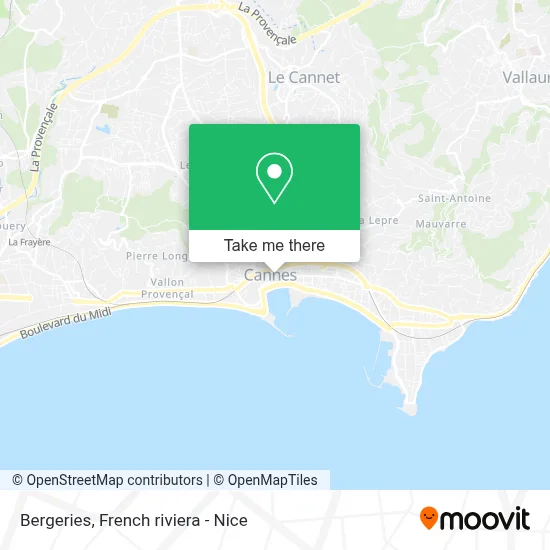 Bergerie map