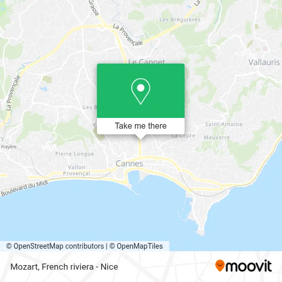 Mozart map