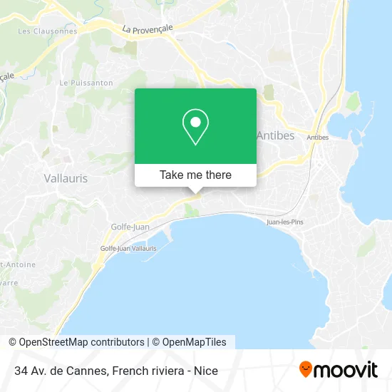 34 Av. de Cannes map