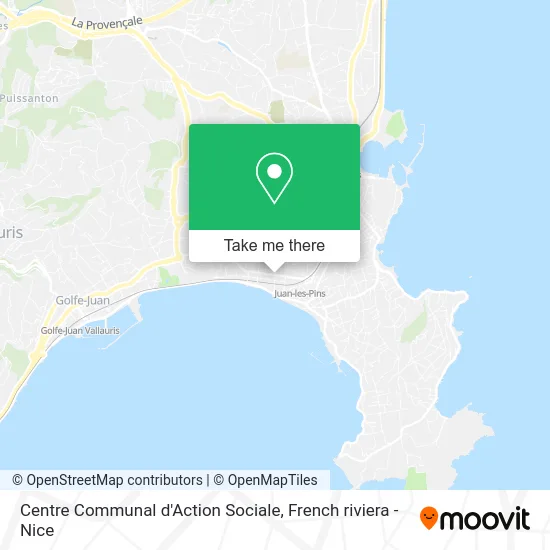 Centre Communal d'Action Sociale map
