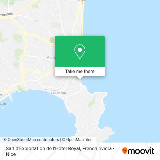 Sarl d'Exploitation de l'Hôtel Royal map