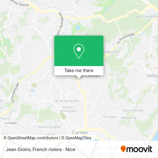 Jean Giono map