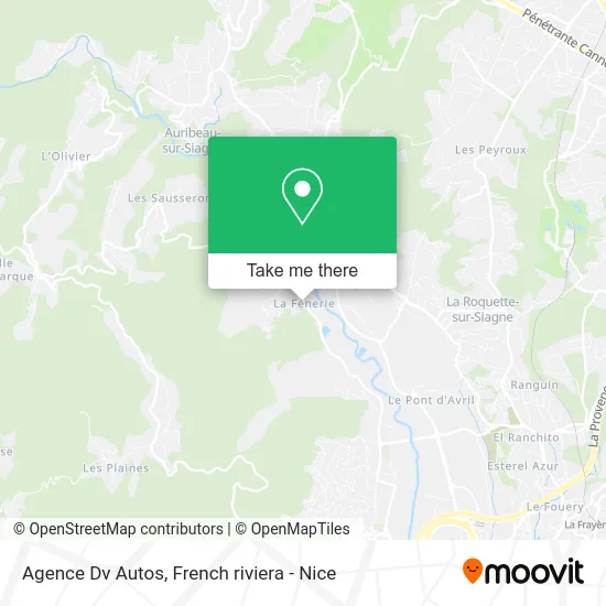 Agence Dv Autos map
