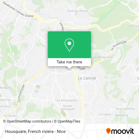 Housquare map