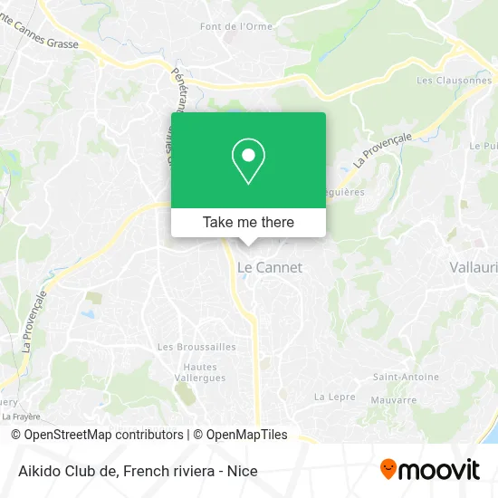Aikido Club de map